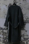 MUTEDANCE long wool jacket MD23FW02 blue gray PM96